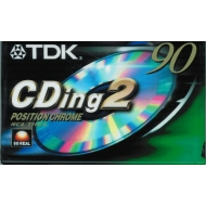 TDK CDing 2 MC Audio Leerkassette